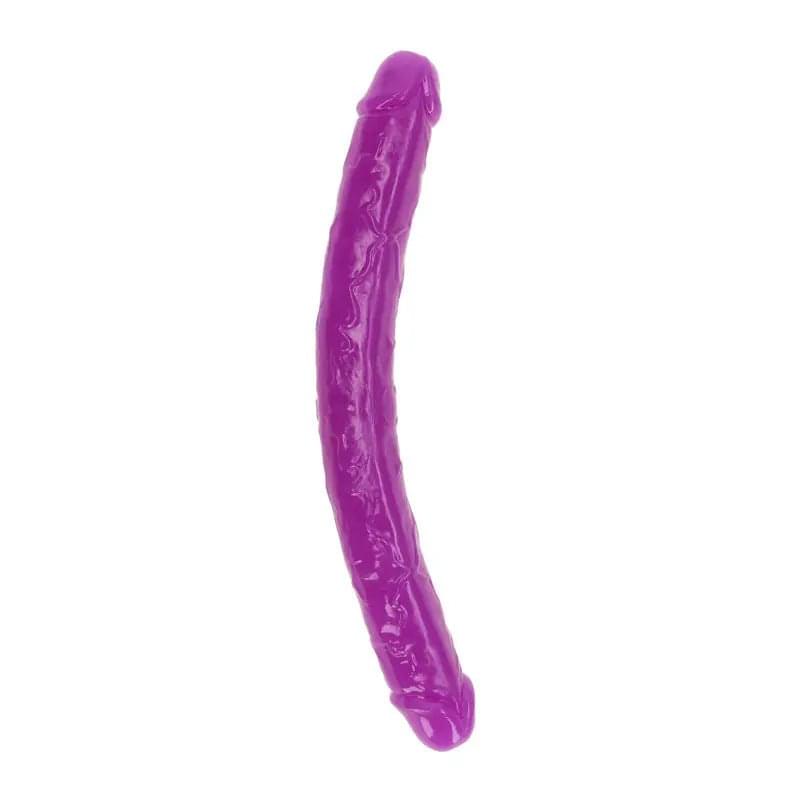 REALROCK 38 cm Double Dong Glow -  -  38 cm (15'') Double Dong Shots Toys Discreet Intimate Essentials.