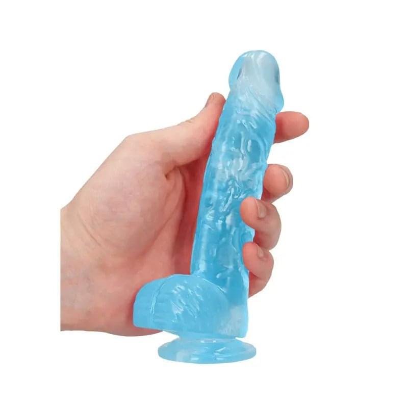 REALROCK 6'' Realistic Dildo With Balls -  15.2 cm Dong Shots Toys Discreet Intimate Essentials.