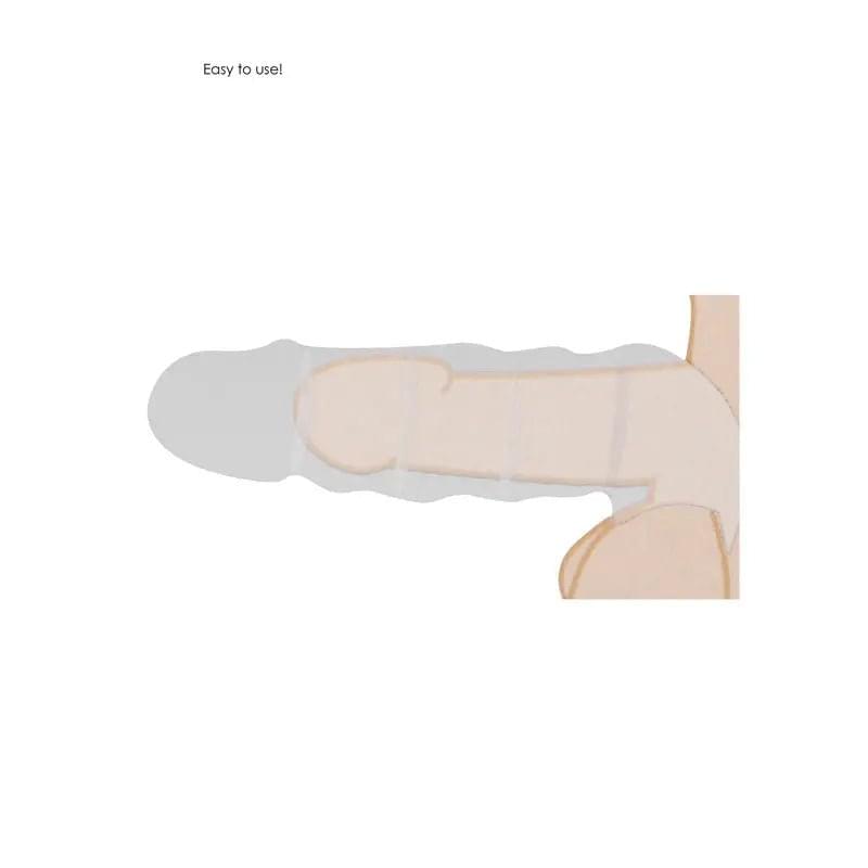 REALROCK 7'' Penis Extender -  17.8 cm Penis Extension Sleeve Shots Toys Discreet Intimate Essentials.