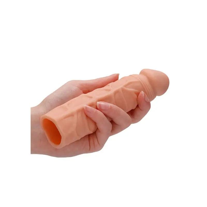 REALROCK 7'' Penis Extender -  17.8 cm Penis Extension Sleeve Shots Toys Discreet Intimate Essentials.