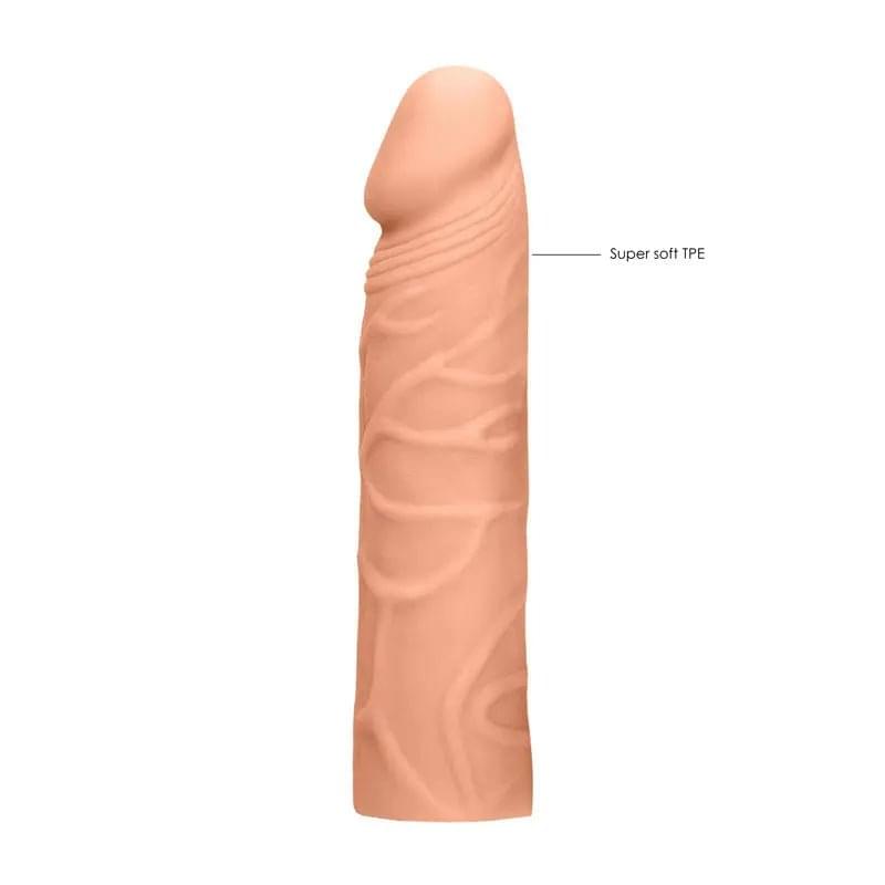 REALROCK 7'' Penis Extender -  17.8 cm Penis Extension Sleeve Shots Toys Discreet Intimate Essentials.