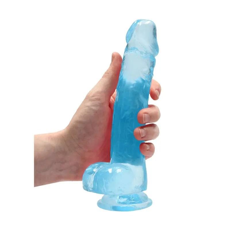 REALROCK 8'' Realistic Dildo With Balls -  20.3 cm Dong Shots Toys Discreet Intimate Essentials.