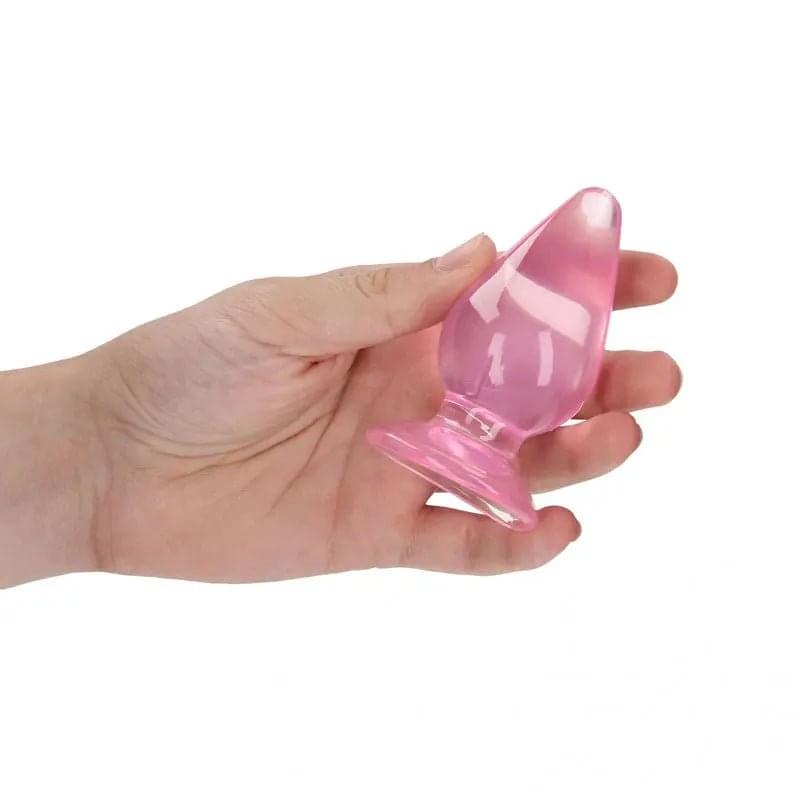 REALROCK 9 cm Anal Plug -  -  9 cm (3.5'') Butt Plug Shots Toys Discreet Intimate Essentials.