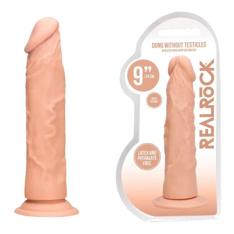 REALROCK 9'' Realistic Dildo -  22.9 cm Dong Shots Toys Discreet Intimate Essentials.