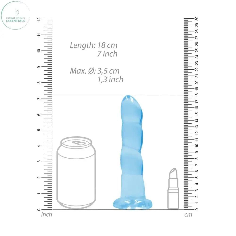REALROCK Dildo With Suction - 17 cm -  -  17 cm Dildo Shots Toys Discreet Intimate Essentials.