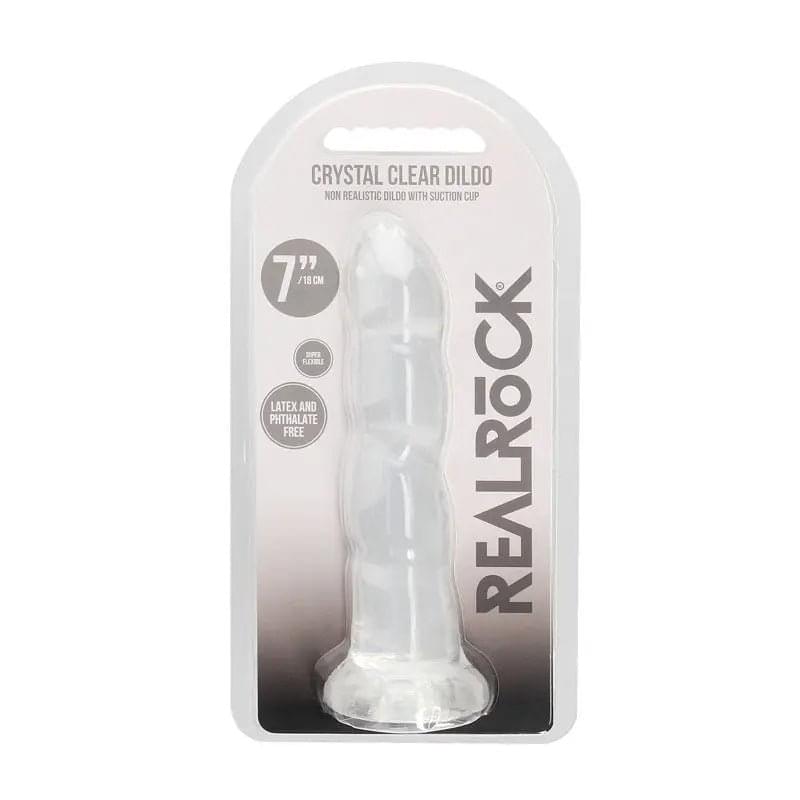 REALROCK Non Realistic Dildo With Suctio - Shots Toys Discreet Intimate Essentials.