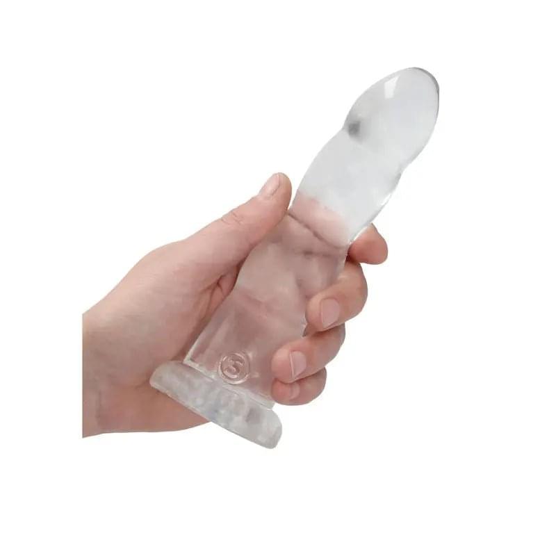 REALROCK Non Realistic Dildo With Suctio - Shots Toys Discreet Intimate Essentials.