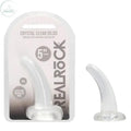REALROCK Non Realistic Dildo With Suction Cup - 11.5 cm -  11.5 cm Curved Pegging Dong Shots Toys Discreet Intimate Essentials.