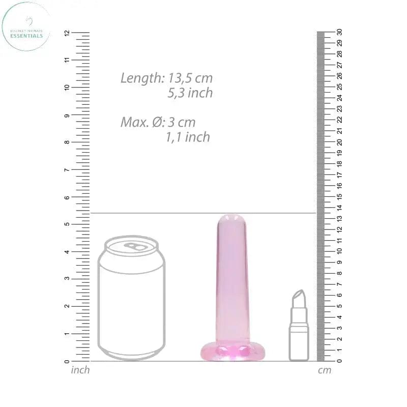 REALROCK Non Realistic Dildo With Suction Cup - 13.5 cm -  13.5 cm Dong Shots Toys Discreet Intimate Essentials.