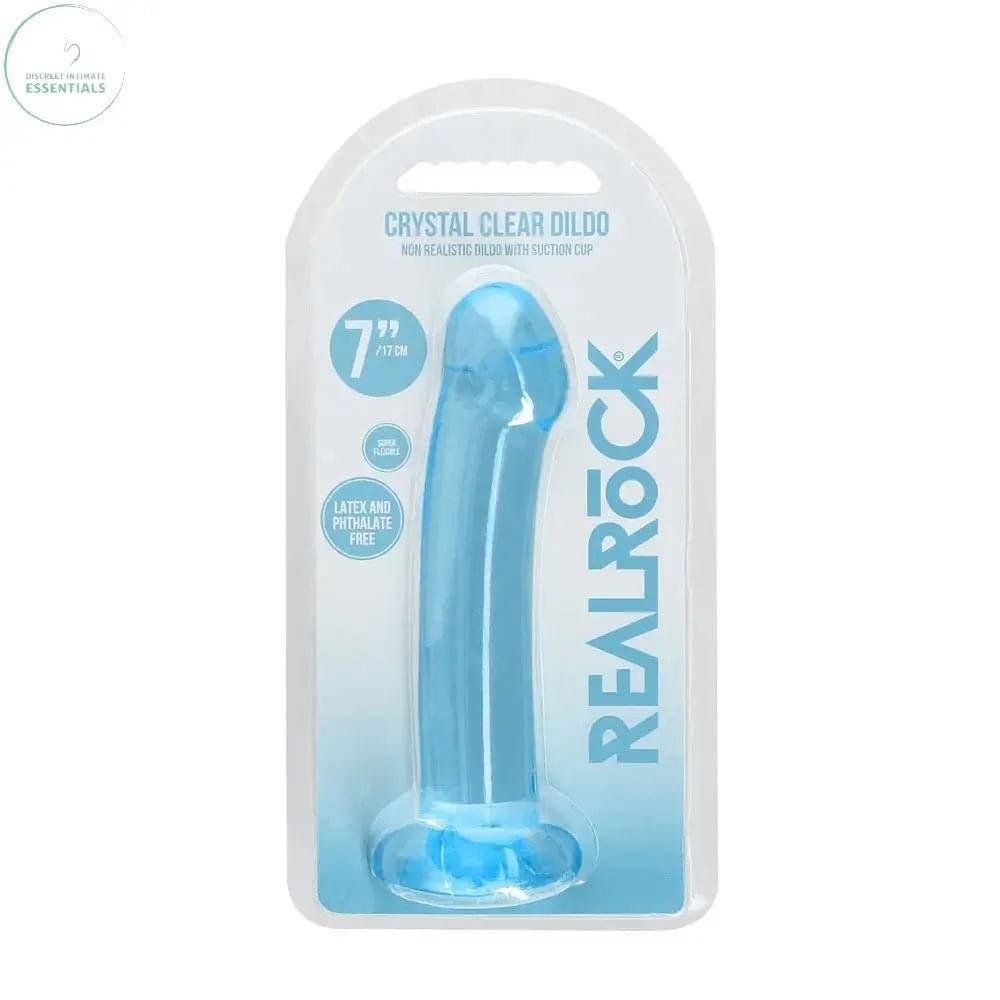 REALROCK Non Realistic Dildo With Suction Cup - 17 cm -  -  17 cm Dong Shots Toys Discreet Intimate Essentials.