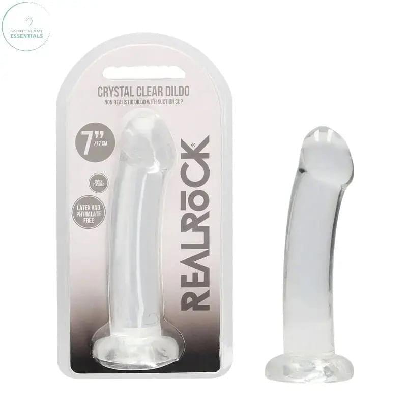 REALROCK Non Realistic Dildo With Suction Cup - 17 cm -  17 cm Dong Shots Toys Discreet Intimate Essentials.