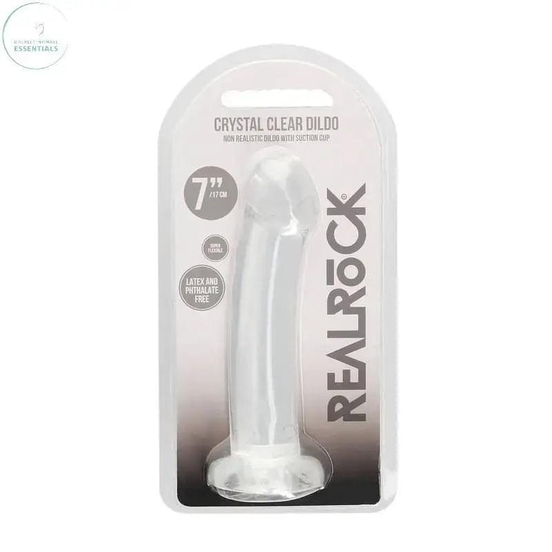 REALROCK Non Realistic Dildo With Suction Cup - 17 cm -  17 cm Dong Shots Toys Discreet Intimate Essentials.