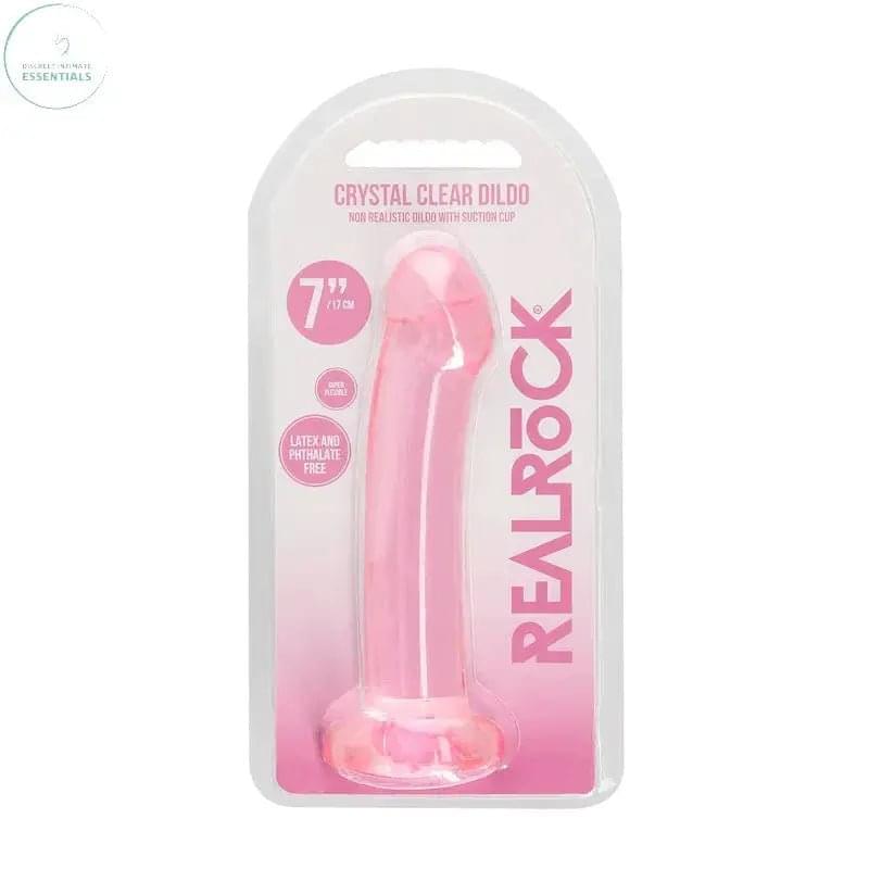 REALROCK Non Realistic Dildo With Suction Cup - 17 cm -  17 cm Dong Shots Toys Discreet Intimate Essentials.