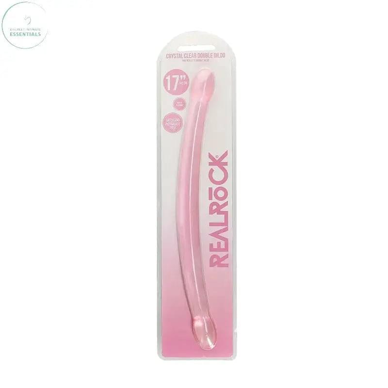 REALROCK Non Realistic Double Dong 17'' -  42 cm Double Dong Shots Toys Discreet Intimate Essentials.