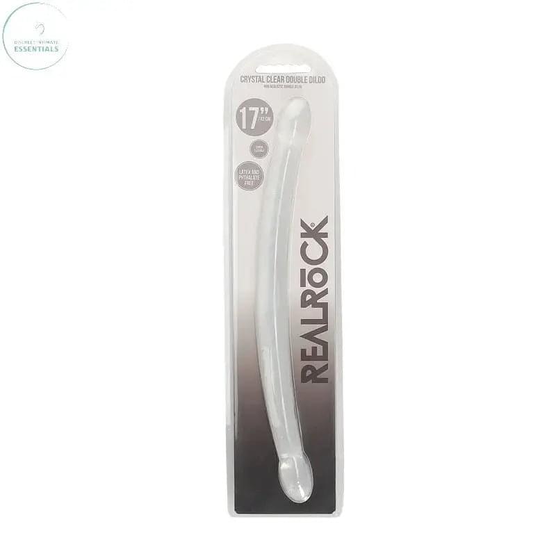 REALROCK Non Realistic Double Dong 17'' -  43 cm Double Dong Shots Toys Discreet Intimate Essentials.
