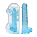 REALROCK Realistic Dildo With Balls 9IN - Shots Toys Discreet Intimate Essentials.