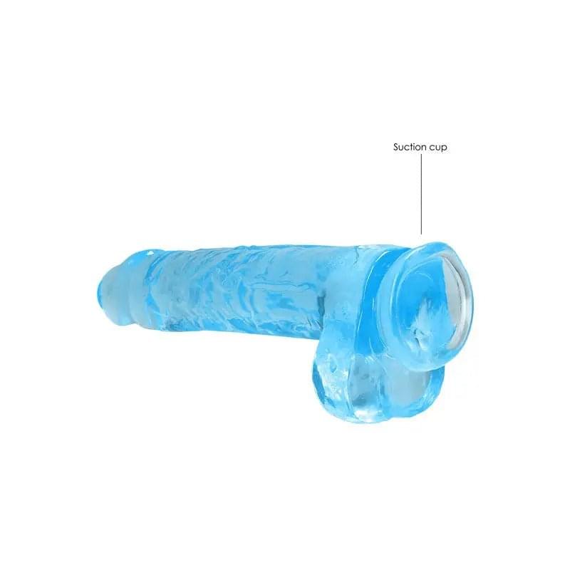 REALROCK Realistic Dildo With Balls 9IN - Shots Toys Discreet Intimate Essentials.