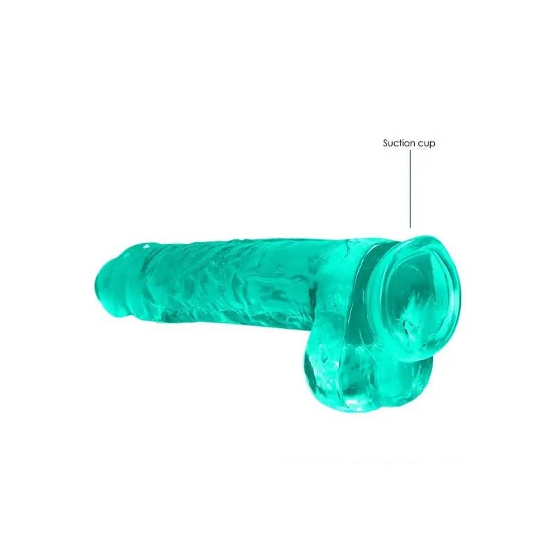 REALROCK Realistic Dildo With Balls 9IN - Shots Toys Discreet Intimate Essentials.