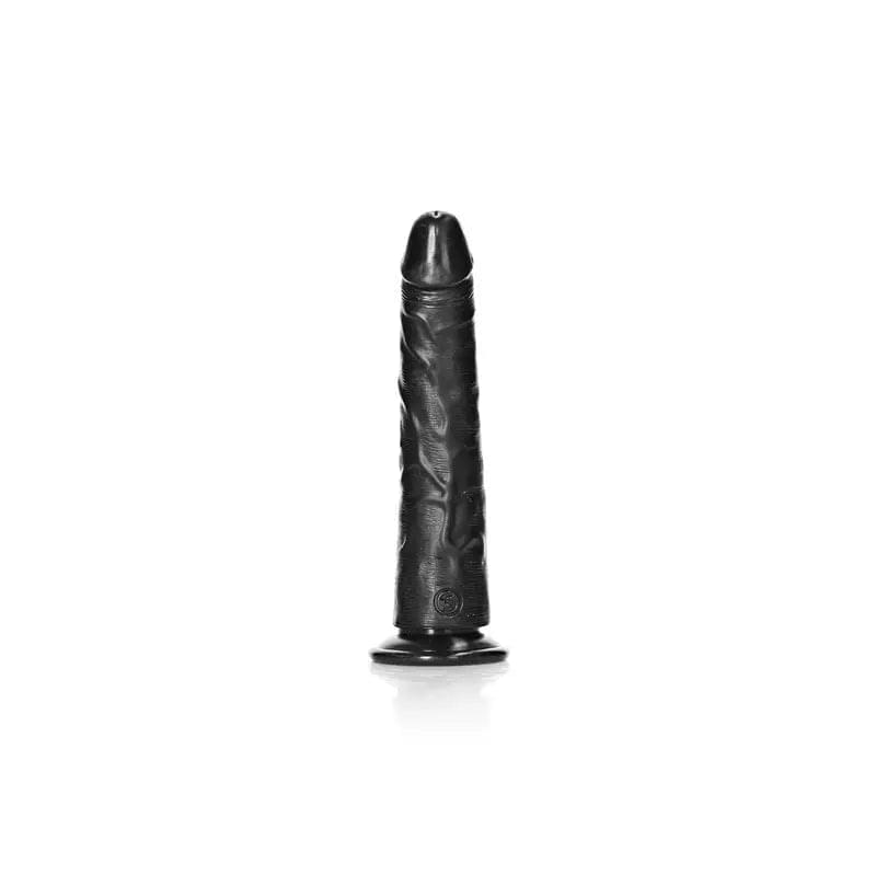 REALROCK Realistic Slim Dildo with Suction Cup - 18cm -  18 cm (7'') Dong Shots Toys Discreet Intimate Essentials.