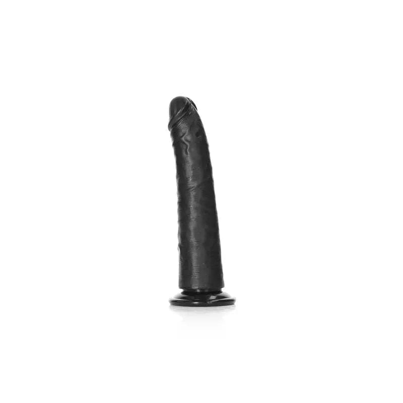 REALROCK Realistic Slim Dildo with Suction Cup - 18cm -  18 cm (7'') Dong Shots Toys Discreet Intimate Essentials.