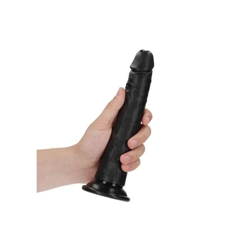 REALROCK Realistic Slim Dildo with Suction Cup - 20.5cm -  20.5 cm (8'') Dong Shots Toys Discreet Intimate Essentials.