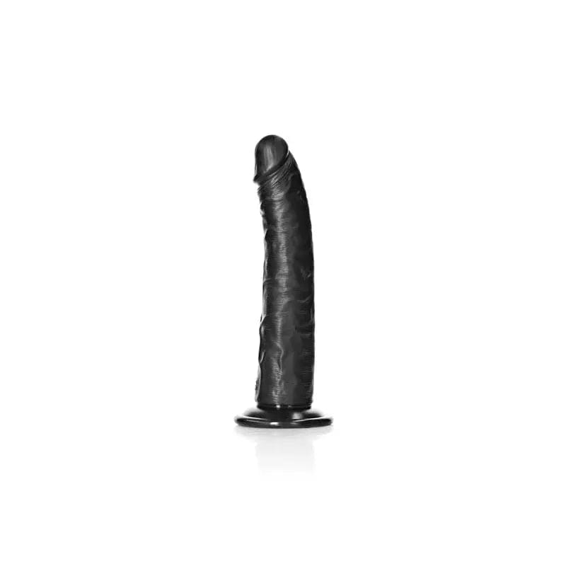REALROCK Realistic Slim Dildo with Suction Cup - 20.5cm -  20.5 cm (8'') Dong Shots Toys Discreet Intimate Essentials.
