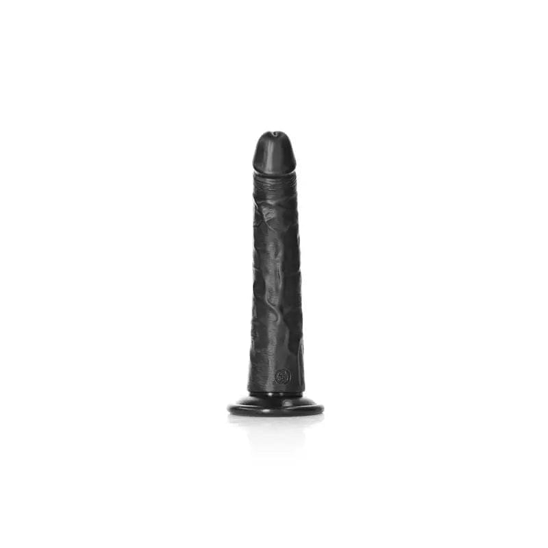 REALROCK Realistic Slim Dildo with Suction Cup - 20.5cm -  20.5 cm (8'') Dong Shots Toys Discreet Intimate Essentials.
