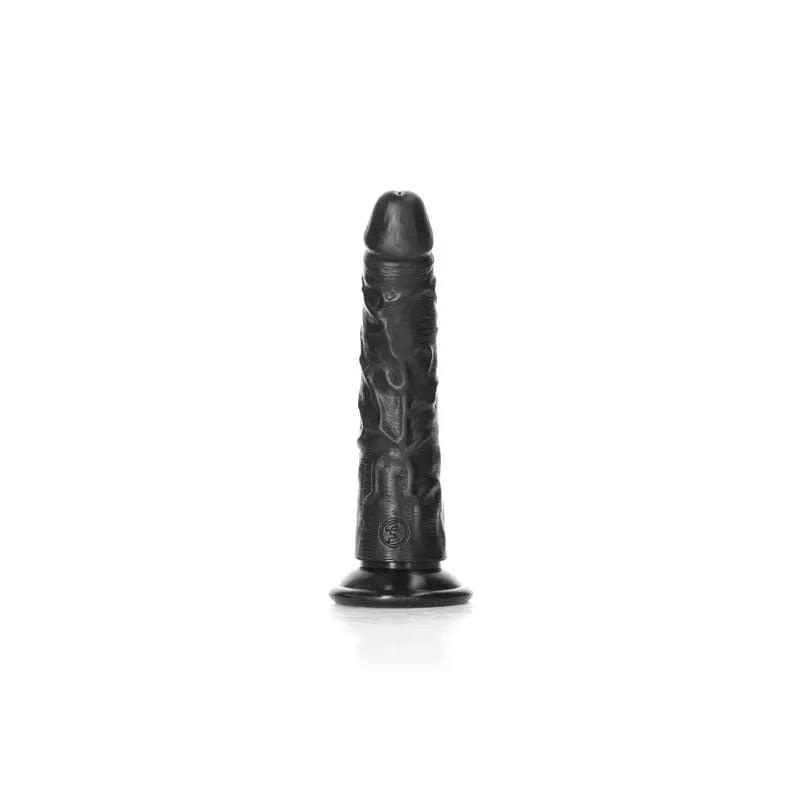 REALROCK Realistic Slim Dildo without Balls - 15.5 cm -  15.5 cm (6'') Dong Shots Toys Discreet Intimate Essentials.