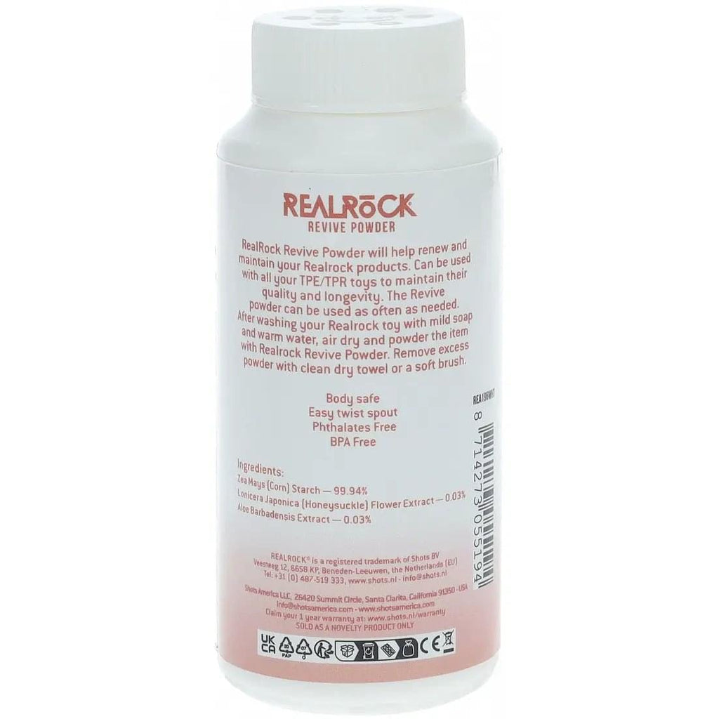 REALROCK Revive - Reviving Powder - Refreshing Powder - 60 grams Shots Toys Discreet Intimate Essentials.