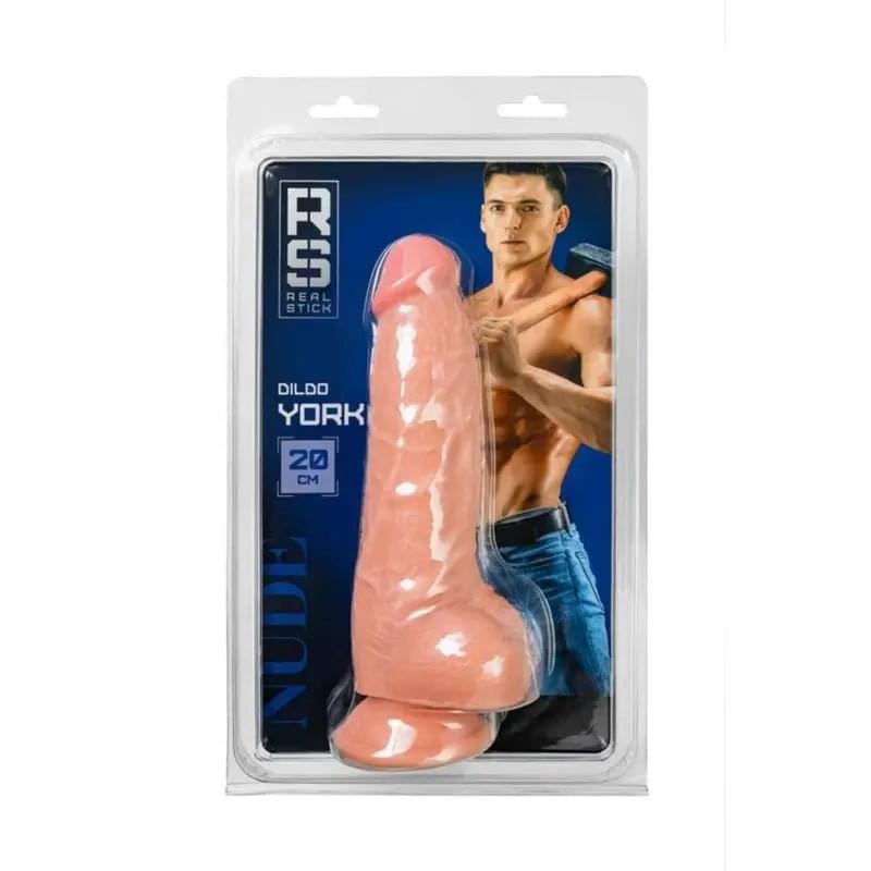 RealStick Nude Dildo York Real Stick Discreet Intimate Essentials.