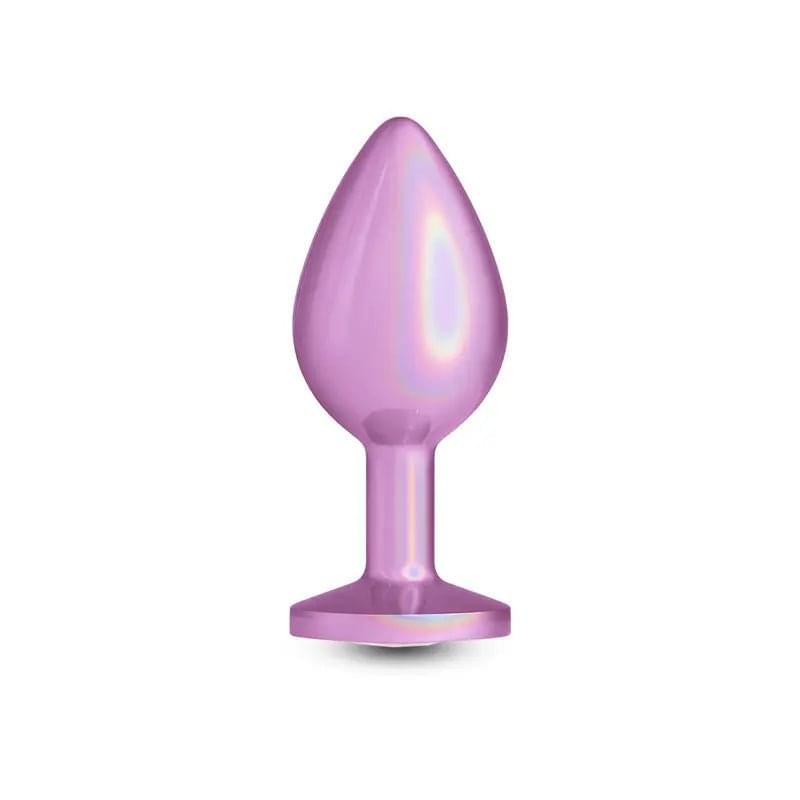 Rear Assets Iridescent - Medium -  - Iridescent  8.2 cm Medium Butt Plug NS Novelties Discreet Intimate Essentials.