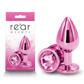 Shop affordable quality Rear Assets - Medium - 8.2 cm Medium Metal Butt Plug with Round Gem Base - Discreet Intimate Essentials - ANAL TOYS - NS Novelties