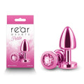 Shop affordable quality Rear Assets Petite - 6 cm Metal Butt Plug with Round Gem Base - Discreet Intimate Essentials - ANAL TOYS - NS Novelties