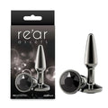 Rear Assets Tapered - Small - Gunmetal - NS Novelties Discreet Intimate Essentials.