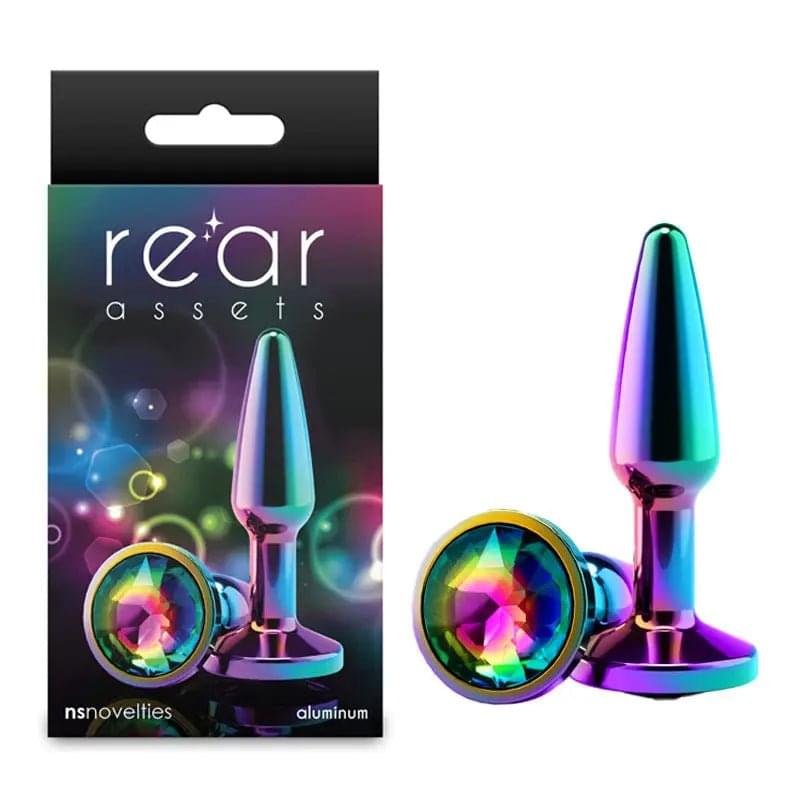Rear Assets Tapered - Small - Multicolour - NS Novelties Discreet Intimate Essentials.