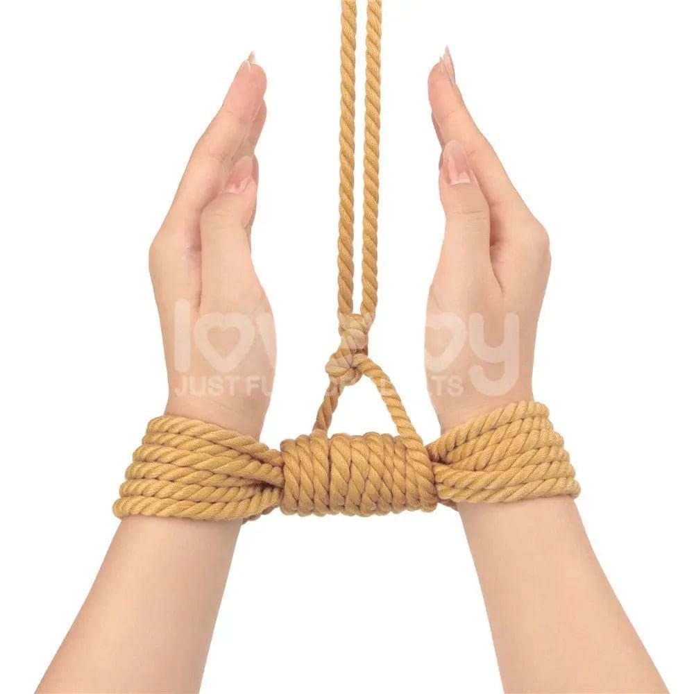 Rebellion Reign Bondage Rope - Natural - Natural Bondage Rope - 10 metre length Lovetoy Discreet Intimate Essentials.