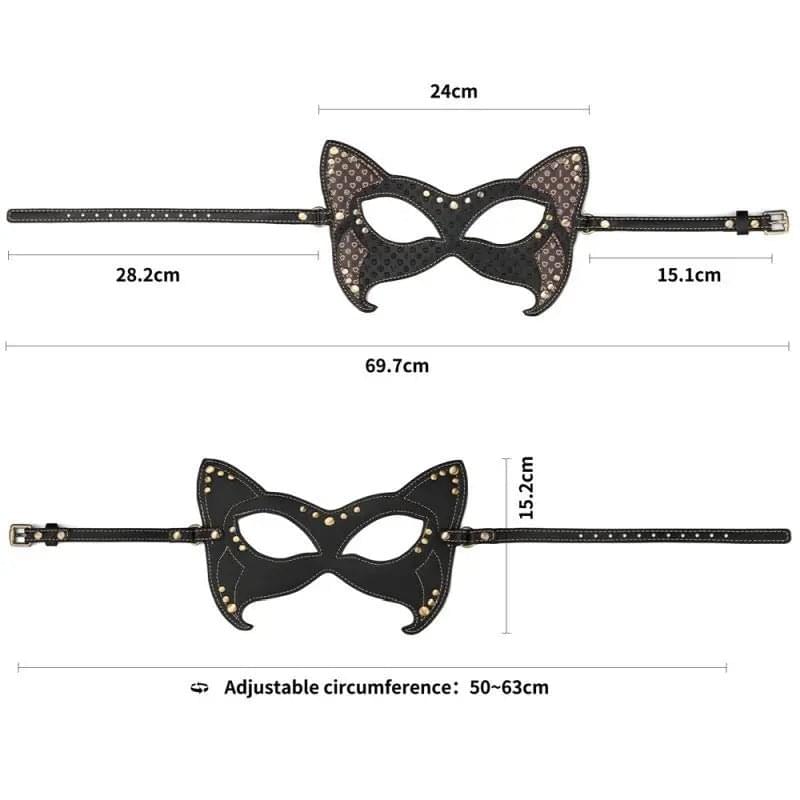Rebellion Reign Cat Mask Lovetoy Discreet Intimate Essentials.