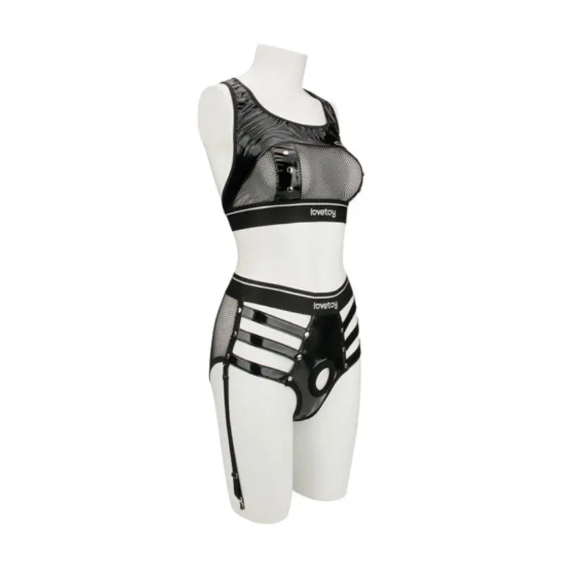 Rebellion Reign Iconic Harness Strap on Set XS/S Lovetoy Discreet Intimate Essentials.