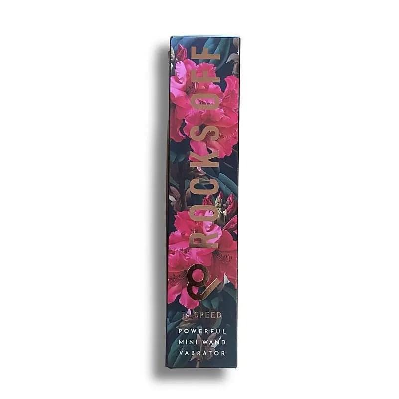 Rechargeable 16 Mode Silicone Mini Wand Azalea Red Rocks Off Discreet Intimate Essentials.