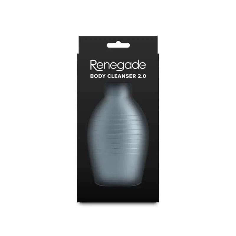 Renegade Body Cleanser 2.0 - Grey - Grey Unisex Douche NS Novelties Discreet Intimate Essentials.