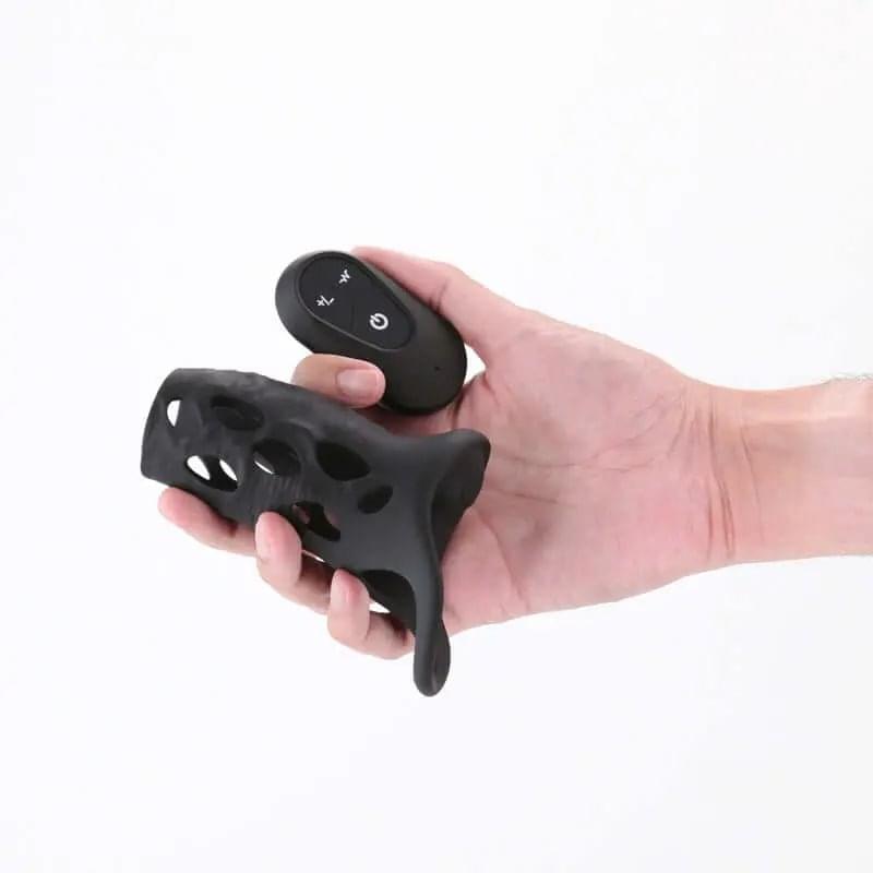 Renegade Edge -  -  USB Rechargeable Vibrating Penis Sleeve with Wireless Remote NS Novelties Discreet Intimate Essentials.