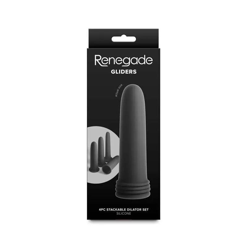Renegade Gliders -  -  Anal Dilators - Set of 4 NS Novelties Discreet Intimate Essentials.