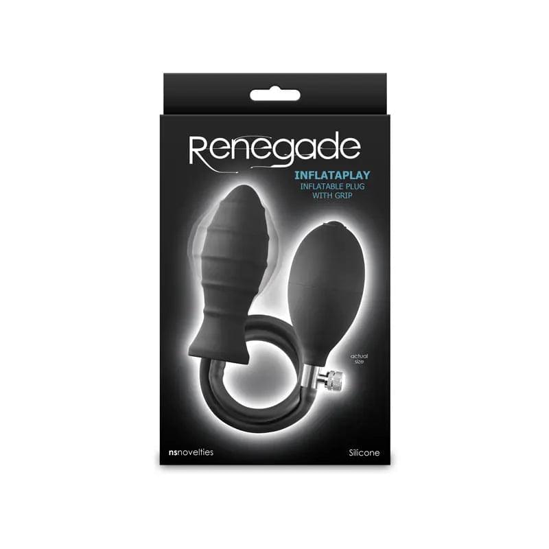 Renegade InflataPlay -  -  10.5 cm Inflatable Butt Plug NS Novelties Discreet Intimate Essentials.