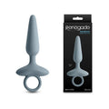 Shop affordable quality Renegade Maverick - Grey - Grey 15 cm USB Rechargeable Vibrating Butt Plug - Discreet Intimate Essentials - ANAL TOYS - NS Novelties