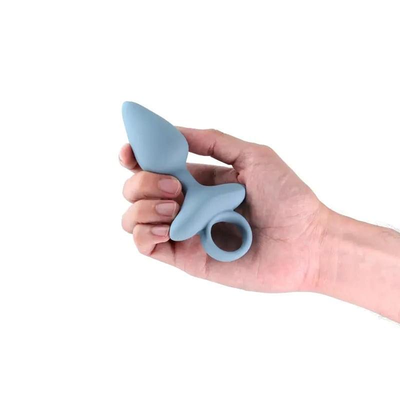 Renegade Orion - Grey - Grey 13 cm USB Rechargeable Vibrating Butt Plug NS Novelties Discreet Intimate Essentials.