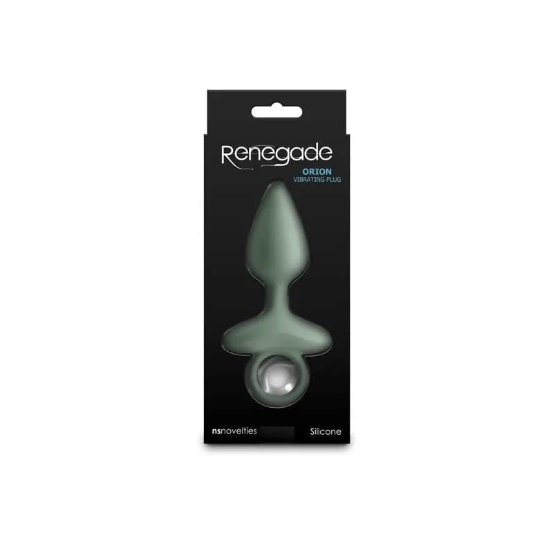Renegade Orion - Sage -  13 cm USB Rechargeable Vibrating Butt Plug NS Novelties Discreet Intimate Essentials.