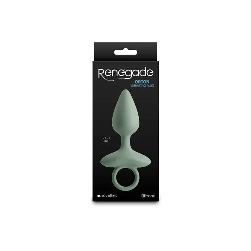 Renegade Orion - Sage -  13 cm USB Rechargeable Vibrating Butt Plug NS Novelties Discreet Intimate Essentials.