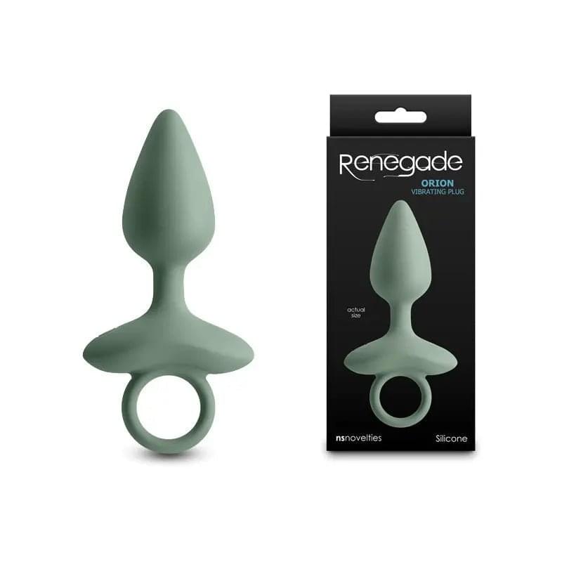 Renegade Orion - Sage -  13 cm USB Rechargeable Vibrating Butt Plug NS Novelties Discreet Intimate Essentials.