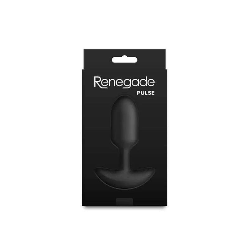 Renegade Pulse -  -  11 cm USB Rechargeable Vibrating Butt Plug NS Novelties Discreet Intimate Essentials.