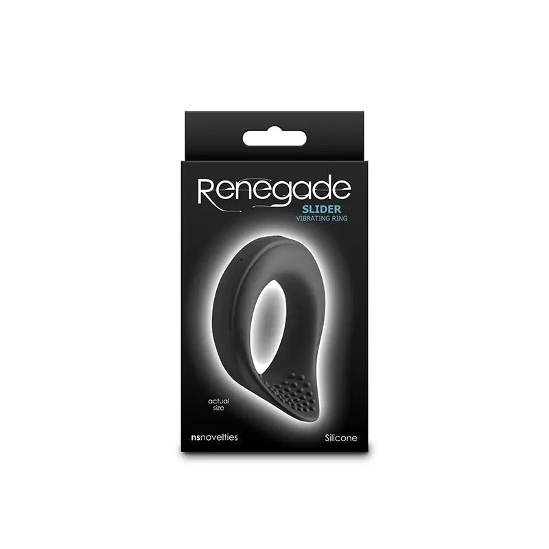 Shop affordable quality Renegade Slider - USB Rechargeable Vibrating Cock Ring - Discreet Intimate Essentials - COCK RINGS - NS Novelties